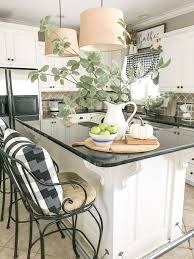 The kitchen island is the central focus and heart of many kitchens. 35 Beautiful Fall Theme Kitchen Island Decor Ideas Magzhouse