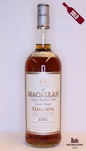 Macallan 12 Years Old 1991 2003 Elegancia 1 Litre 40 Without Box World Wine Whisky