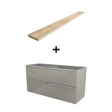 Scopri ricette, idee per la casa, consigli di stile e altre idee da provare. Meuble Sous Vasque A Suspendre Goodhome Imandra Taupe 120 Cm Plan De Toilette Hartland 183 Cm A Redecouper Castorama