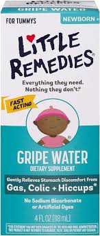 Little Remedies Fast Acting Gripe Water Safe For Newborns 4 Fl Oz