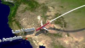 New city service* southwest service to eugene, or (eug) begins august, 29, 2021 southwest service to bellingham, wa/vancouver, bc (bli) begins november, 7, 2021 Airplane Flight Path From New Stock Footage Video 100 Royalty Free 7481821 Shutterstock