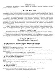 Metoda celor mai mici patrate 5.1 probleme rezolvate 5.2 probleme propuse 6. Matematici Aplicate In Economie Studocu