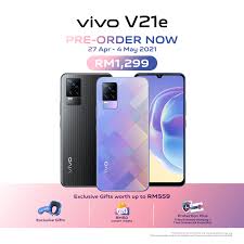 Harga hp vivo v21e & spesifikasi juni 2021 Vivo V21 Dan Vivo V21e Kini Rasmi Di Malaysia Dari Rm 1 299 Sahaja Mobile Fokus