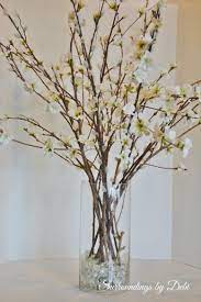 Pottery Barn Inspired Faux Cherry Blossom Branches Cherry Blossom Vase Vase Arrangements Flower Vase Arrangements