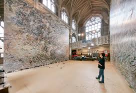 How Julie Mehretu Created Two Of Contemporary Art S Largest Paintings For Sfmoma Artnet News Large Painting Artist Studio Modern Art Abstract