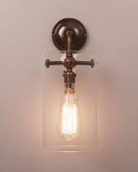 Clear Glass Wall Light Sellack Industrial Modern Retro Contemporary Style Wall Lights Clear Glass Wall Light Wall Sconce Lighting
