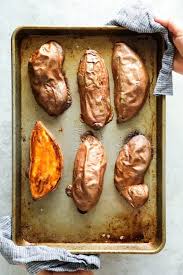 Get trusted recipes for sweet potato casserole, sweet potato pie, baked sweet potatoes, and even sweet potato burritos! A Brilliant Way To Cook Sweet Potatoes In Half The Time Huffpost Life