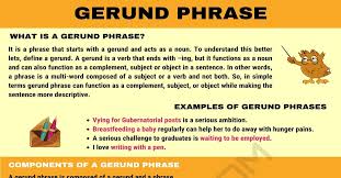 Whoever smelt it dealt it. Gerund Phrase Definition Components And Examples Of Gerund Phrase 7esl