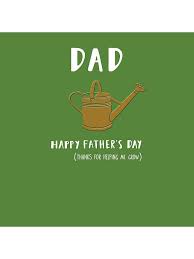 Personalize your own online father's day card and let your dad (or favorite father figures) know just how much you care. Woodmansterne Watering Can Father S Day Card