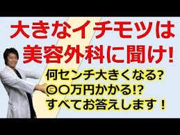 イチモツを大きくする手術を解説します サイズ 価格 感度など解説 youtube 感度 手術 解説