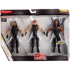 Wwe elite collection action figures (styles may vary). Wwe Then Now Forever The Shield 3 Pack Walmart Com Walmart Com