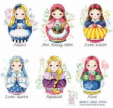 Matryoshka Russian Traditional Doll Sodastitch Compte Feuillet Motif Point De Croix So G92 En Point De Croix Bebe Point De Croix Compte Motifs De Couture