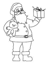 Many of our coloring pages of santa claus are suitable for all ages, including quite young children. Printable Santa Claus And Presents Coloring Page