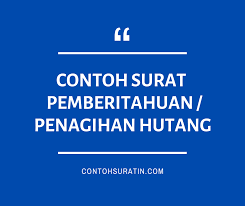 15 Contoh Surat Penagihan Hutang Pemberitahuan Tunggakan Perusahaan Di 2021 Surat Pengusaha