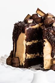 Yes that is right, four recipes altogether. Chocolate Brownie Cake With Peanut Butter Frosting Handle The Heat