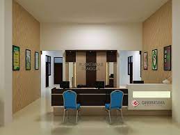 Desain ruangan minimalis dengan sentuhan geometris. Desain Interior Kantor Minimalis 081252474309 Jasa Interior Mojokerto