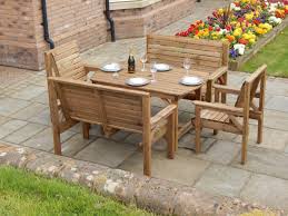 (25) one of the best things about summer is being able to sit out in the garden and relax with a chilled glass of your favourite drink after a busy day. 4ft6 Full Set Including 4ft6 Table 2 Benches 2 Chairs Staffordshire Garden Furniture Ltd Shop Online