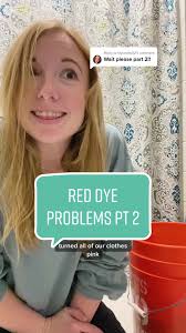 Replying to @lilylandis02 we’re making progress, but I also might need to  try some new techniques! #momlife #clothingstain #stainedclothesmomlife  #reddyes #laundryproblem