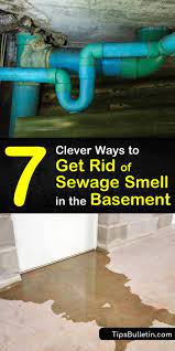 7 Clever Ways To Get Rid Of Sewage Smell In The Basement Sewer Gas Smell Basement Odor Basement Smell