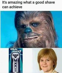 Created by james bridge 2 years ago. Chewbacca Aka Nicola Sturgeon Best Funny Pictures Best Shave Scottish People