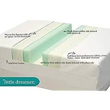 Moonlight Slumber Little Dreamer Dual Sleep Surface 5 Mini Crib Mattress Waterproof Hypoallergenic Lightweight Porta Crib Mattress With Extra Firm Infant S In 2020 Mini Crib Crib Mattress Portable Baby Bed