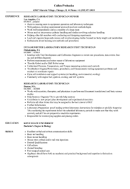 Thus the proper formats of the. Research Laboratory Technician Resume Samples Velvet Jobs