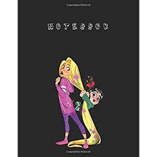 How 'ralph breaks the internet' is a breakthrough for disney diversity. Buy Notebook Disney Ralph Breaks The Internet Rapunzel Vanellope Lined Journal Notebooks Lagre Size 8 5 X 11 106 Pages White Paper With Black Cover Gift For Kiad Or Him Her Paperback