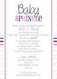 Baby Sprinkle Baby Shower Invitation For A Second Baby Girl Creative Wording And Modern Sprinkle Shower Sprinkle Baby Shower Invitations Sprinkle Baby Shower