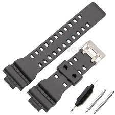 16mm Silicone Rubber Watch Band Strap Fit For Casio G Shock Replacement Black Hengrc Asshowninthepicture Rubber Watches Watch Bands Watch Strap Replacement