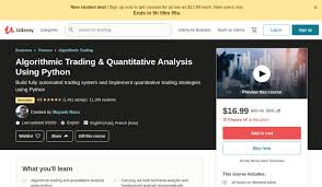 You can get an edge over others using quantitative and. 7 Best Algorithmic Trading Courses Classes And Training Online With Certificate