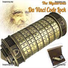 The da vinci code is a book packed with silly ahistorical fabrications, bogus art history, and a complete misunderstanding of who da vinci was as a man and an . Bey Da Vinci Codigo Juguetes Metal Cryptex Cerraduras Regalos De Boda Regalo Del Dia De San Valentin Shopee Mexico