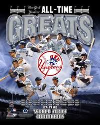 New York Yankees All Time Greats 13 Legends 27 World Series Championships Premium Poster Print New York Yankees Yankees New York Yankees Baseball
