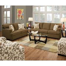 Simmons Upholstery 6491s Chicklet Sofa Truffle Tan Sears Outlet Buy Home Furniture Living Room Sets Living Room Collections
