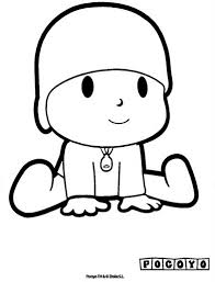 He is a young boy full of curiosity who loves to play games. Pocoyo Coloring Pages Crafts And Worksheets For Preschool Toddler And Kindergarten