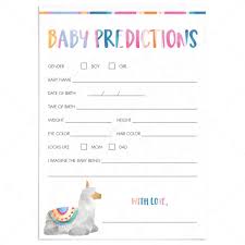 Guess the price baby shower game template. Summer Baby Shower Game Guess The Baby Stats Printable Instant Download Littlesizzle