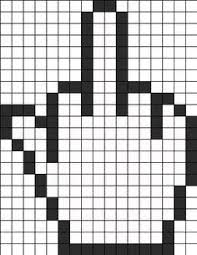 Perler Beads Bead Patterns And Perler Bead Patterns On Pinterest Easy Pixel Art Graph Paper Drawings Minecraft Pixel Art