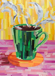 Lesson Plan Painting With Paper Megan Coyle Artist Illustrator Middle School Art Projects School Art Projects Art Classroom
