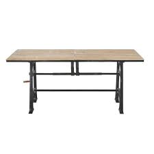 Table A Diner Rectangulaire Manivelle Sur Maisons Du Monde Decouvrez Un Large Choix De Meubles De Deco Table A Manger 10 Places Table A Manger Maison Du Monde