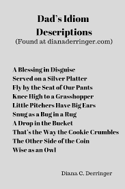 Dad S Idiom Destinations Idioms Wit And Wisdom English Expressions