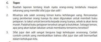 Maybe you would like to learn more about one of these? Agama Islam Kelas 8 Ayo Berlatih Halaman 52 54 Bagian C Brainly Co Id