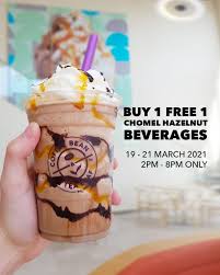 Coffee bean tea leaf for commercial purposes offer little or no static charge and they operate efficiently at low speeds to deliver a fine ground. Coffee Bean Tea Leaf M Sia Offers Buy 1 Free 1 For New Chomel Hazelnut Beverages Penang Foodie