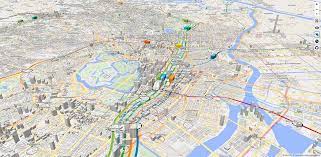 The summer olympics of tokyo take place between 23 july and 8 august 2021. Tokyo 2020 Real Time 3d Digital Map Of Tokyo S Public Transport System Architecture Of The Games