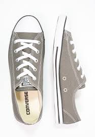 Converse chuck taylor all star 136823c. Converse Chuck Taylor All Star Ox Dainty Sneaker Low Gris Fonce Blanc Dunkelgrau Zalando De