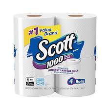 Scott 1000 Sheets Per Roll Toilet Paper 4 Rolls Bath Tissue 1000 Sheets In Just About Every Bathroom Paper Roll America S Bath Tissue Toilet Paper Toilet