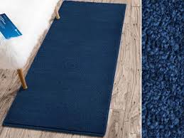 Handgemachter teppich, gestrickt mit einer polyesterschnur*. 1a Teppich Laufer Auf Mass Dynasty Blau Kaufland De