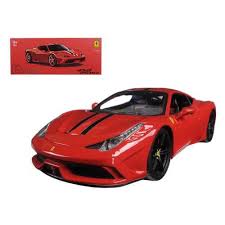 Ferrari 458 Red Speciale Signature Series 1 18 Diecast Model Car By Bburago Ferrari 458 Red Ferrari 458 Diecast Model Cars