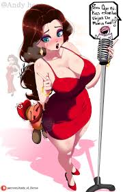 Rule 34 Dev - 1girls 2d andy_hero big_ass big_breasts big_butt big_thighs  big_titties biting_ass blue_eyes breasts brown_hair cleavage clothing color  curvaceous curvaceous_female curvaceous_figure curvy curvy_figure  curvy_hips dress female full_color ...