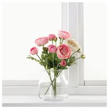 Smycka Kunstblume Ranunkel Weiss 52 Cm Ikea Osterreich Artificial Flowers Kitchen Flower Arrangements Fake Flower Arrangements