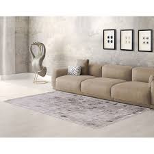 Kurzflorteppich Namibia Otavi Teppich Beige Weisser Teppich Schwarzer Teppich