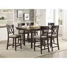 Walmart.com has been visited by 1m+ users in the past month Homelegance Balin 7 Piece Counter Height Table And Chair Set A1 Furniture Mattress Pub Table And Stool Sets